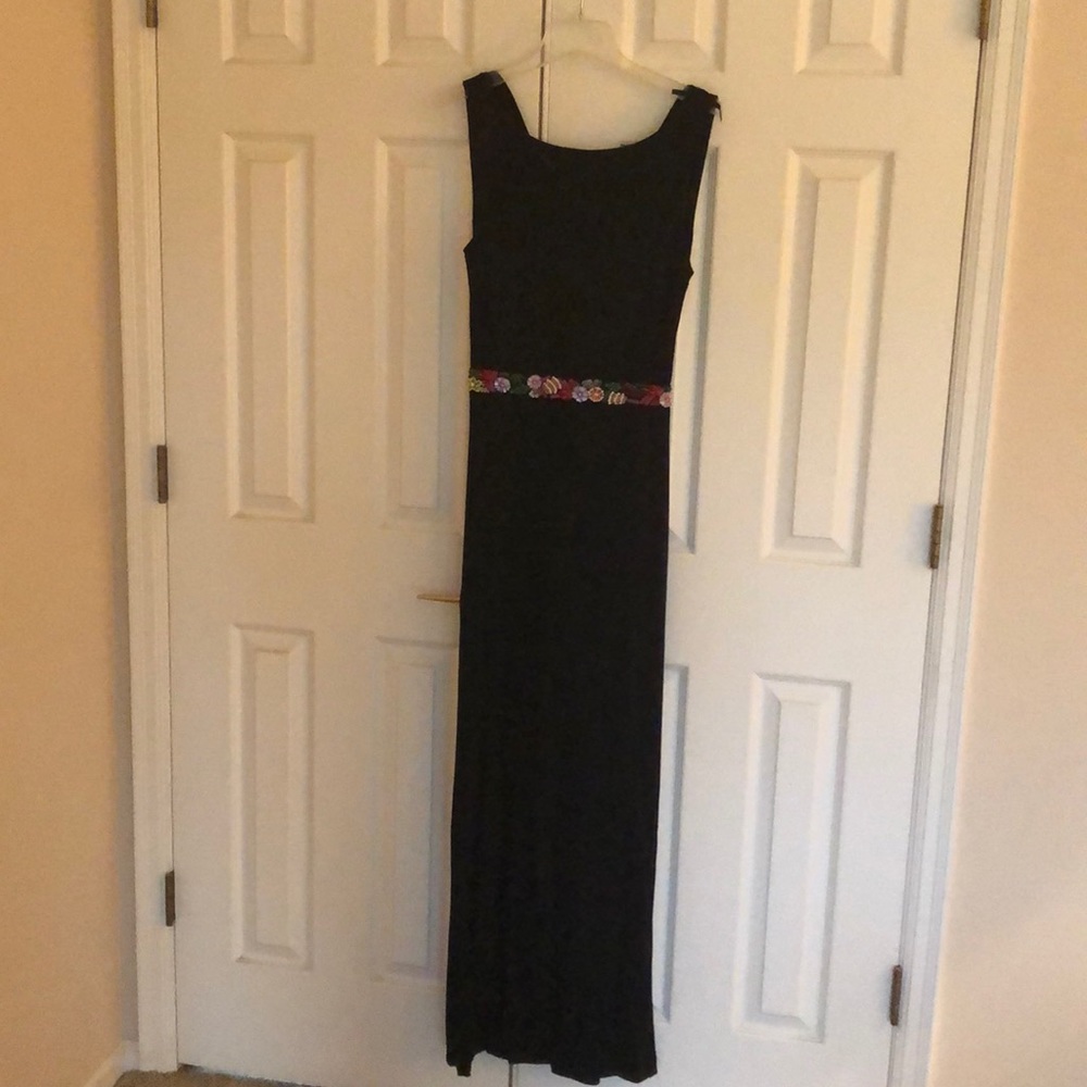 Nicole Miller Evening Dress with beaded waist